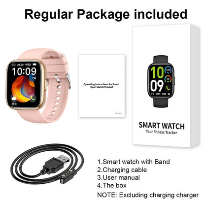 New Bluetooth call smartwatch P114 sports bracelet heart rate blood pressure oxygen pressure IP68 waterproof cross-border