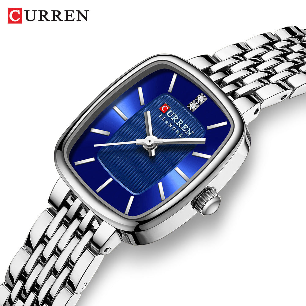 A 9093 Women's Watch, Fashion Women's Watch, Casual Steel Belt Watch