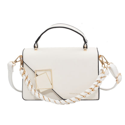 A foreign trade bag women's cross-border new fashion versatile chain Bags shoulder oblique span bag Internet celebrity portable small square bag