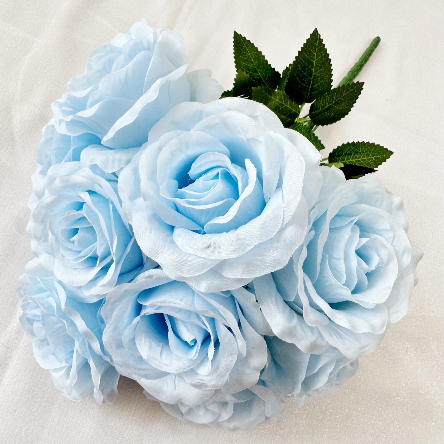 A 9 head Anna rose wedding home decoration rose auditorium hotel scene set DIY design fake flower