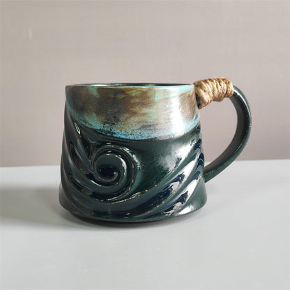 A ceramic cup creative mug