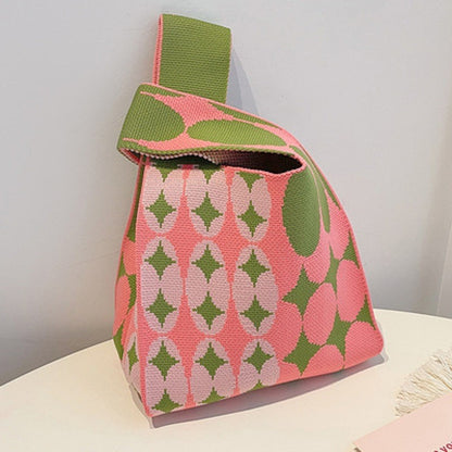A small bag knit bag handbag