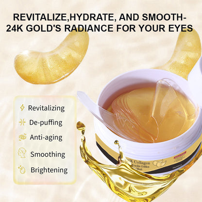 A moisturizing eye mask