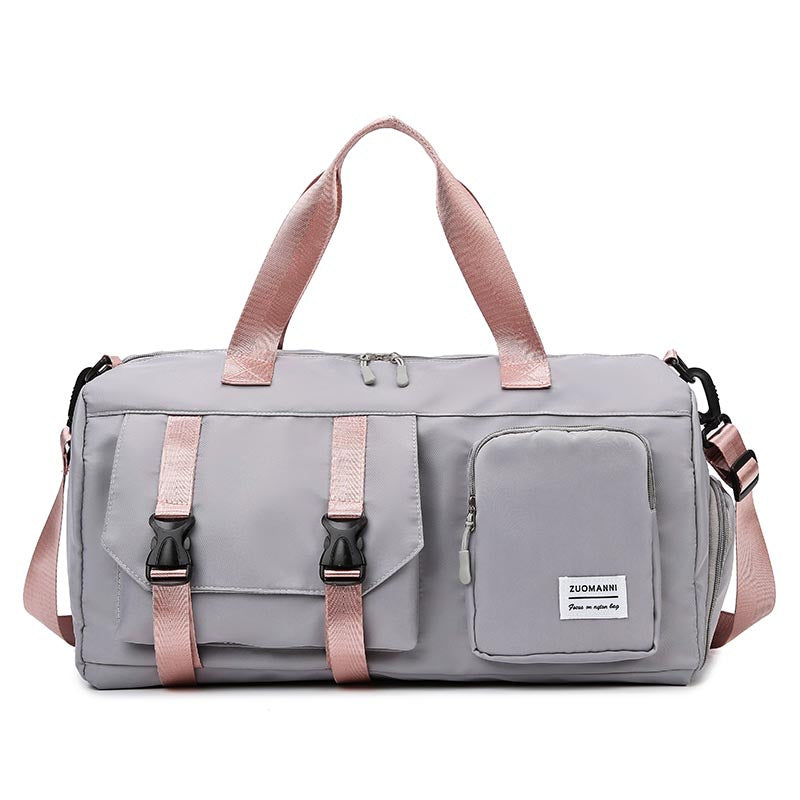 A Large capacity multifunctional messenger bag