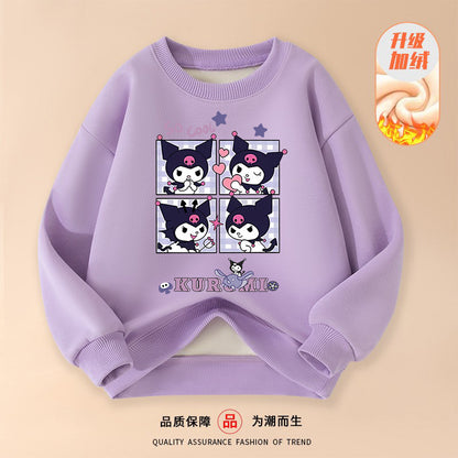 A children's fleece sweater