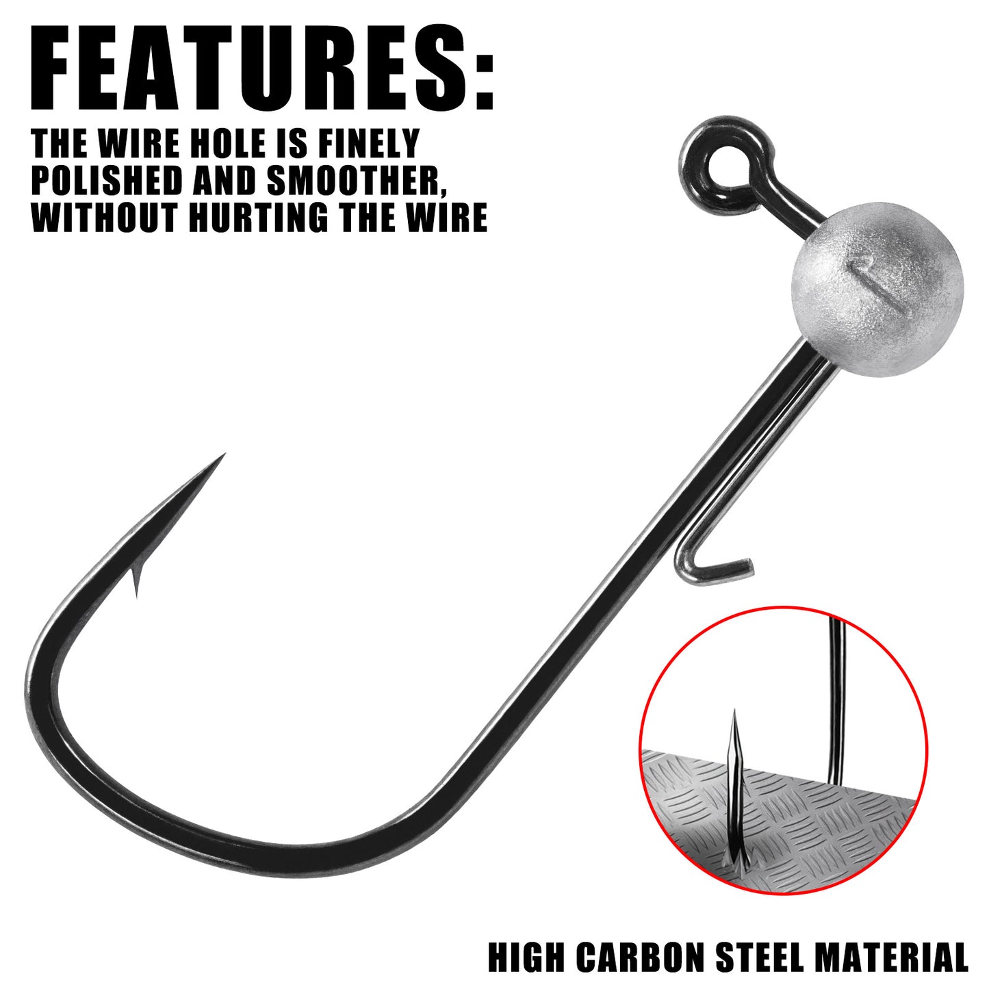 A Micro Jig Head Hook