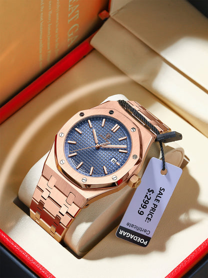 A men's watch waterproof luminous fashion new quartz watch live foreign trade explosion 924