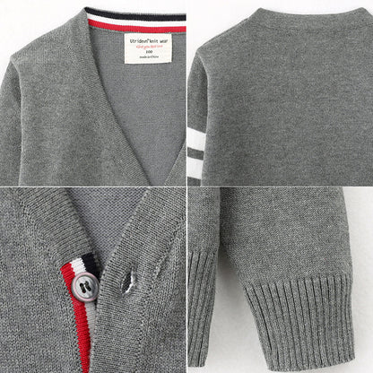 A children's knitted jacket