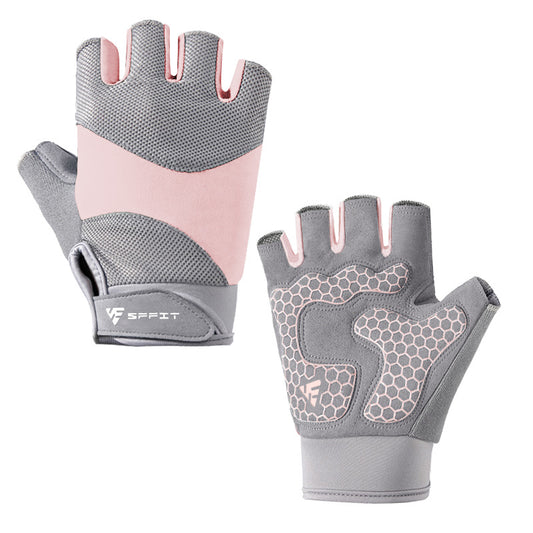 A Kettlebell Sports Half Finger Gloves Men and Women Outdoor Riding Weightlifting Horizontal Bar Fitness Anti-Cocooning