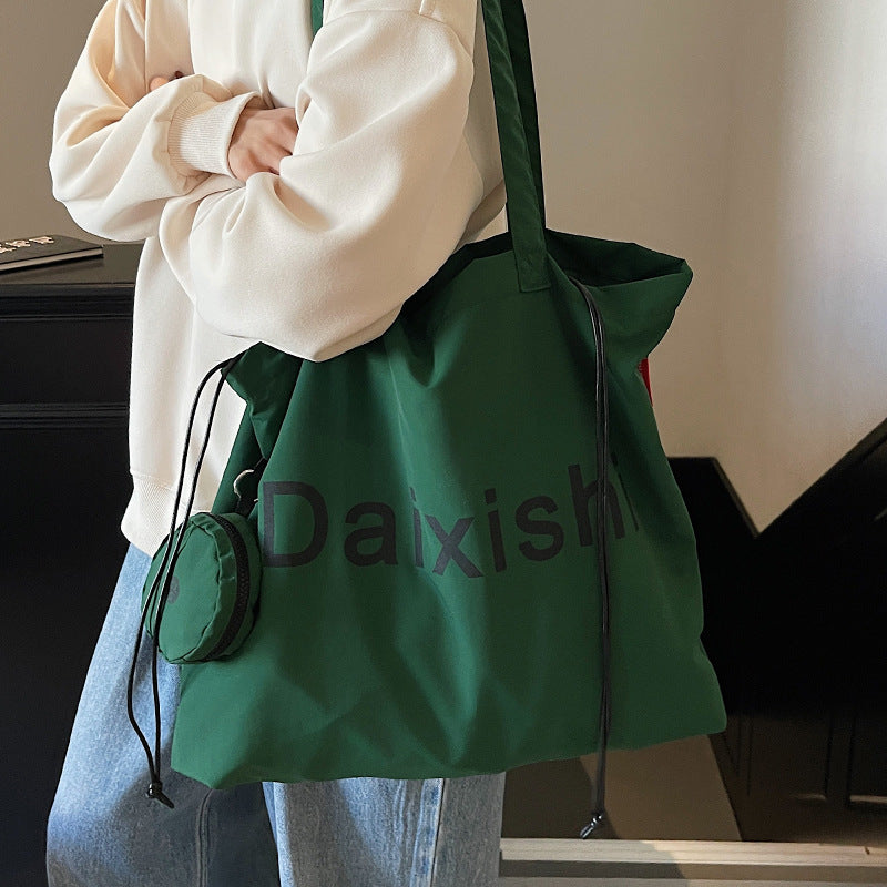 A New product wholesale casual lightweight large-capacity tote cloth bag - Mixbatch