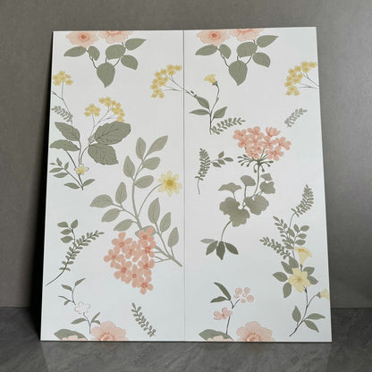 A 600 × 1200 flower tile wall tile