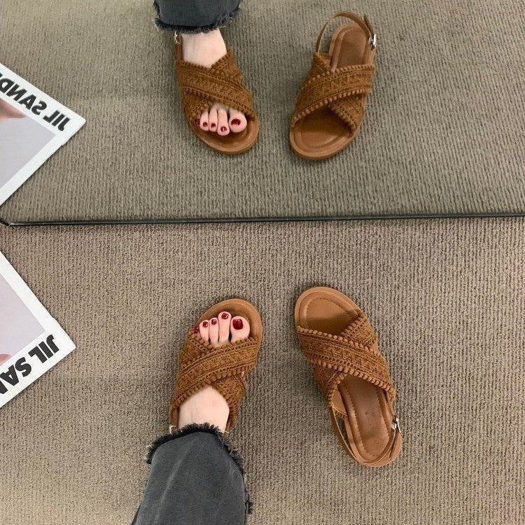 A women's shoes summer beach sandals