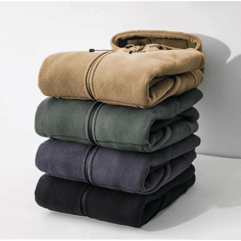 A men's fleece jacket