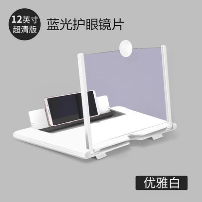 A mobile phone desktop screen amplifier