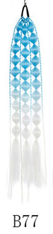 A [Children's New Products] Girls twist ponytail lantern bubbles, stage drama New Chinese ponytail Internet celebrity braids - Mixbatch