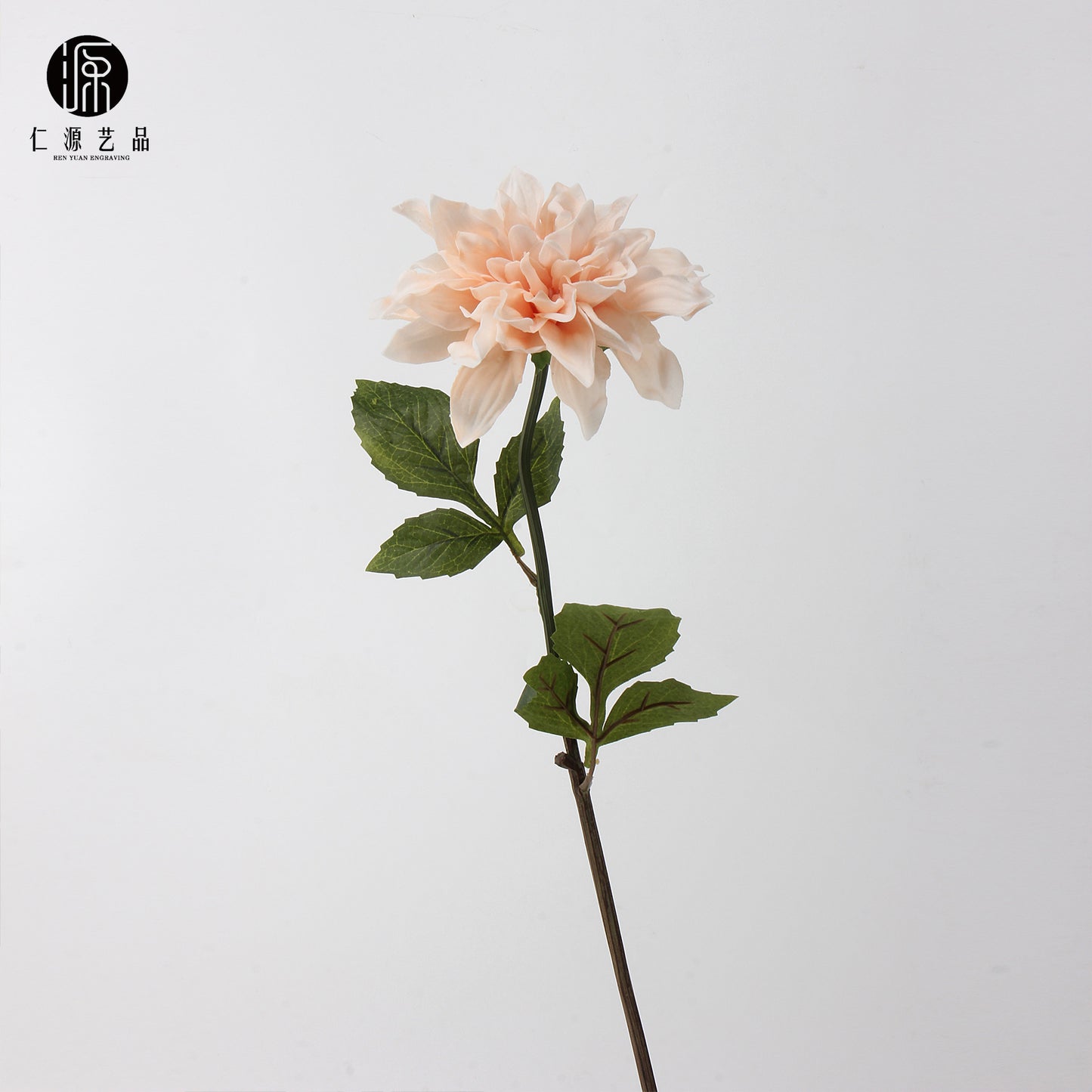 A dream color, moisturizing Dahlia PU simulated flower, wedding home decoration fake flower hotel photography flower arrangement