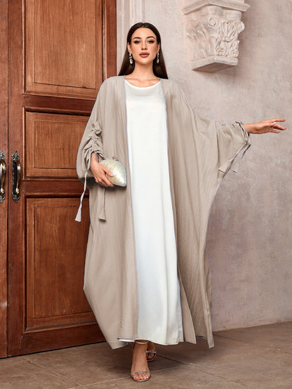 Middle East Women's Fashion New Cardigan Robe Dubai Saudi Arabia Muslim Dress Long - Mixbatch