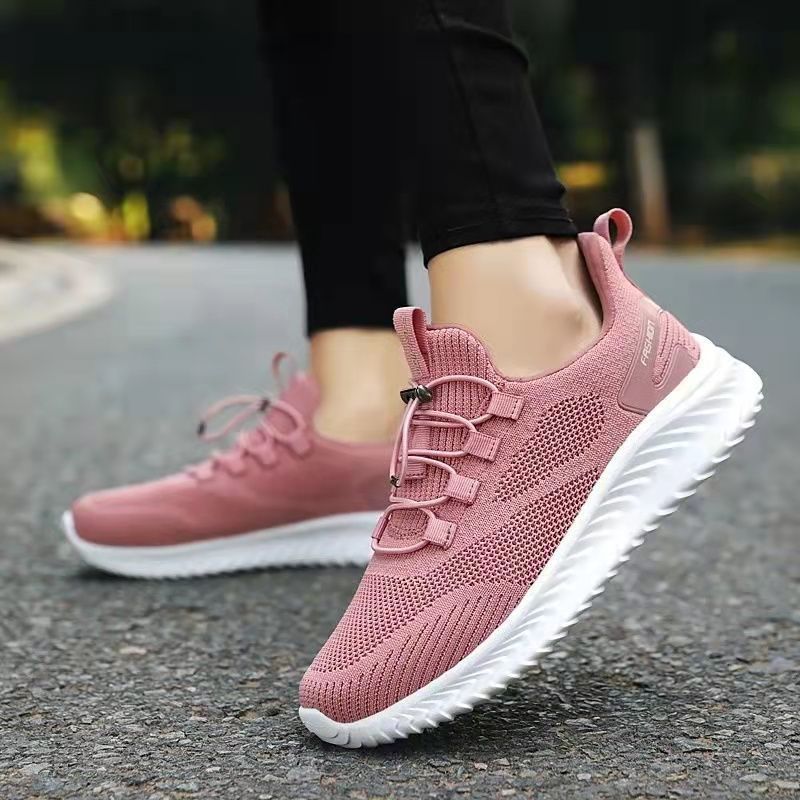 Spring and Autumn Season Hair Replacement Soft Sole Middle aged Mom Sports and Leisure Middle aged and Elderly Walking Shoes Cross border for Women 0.5kg - Mixbatch