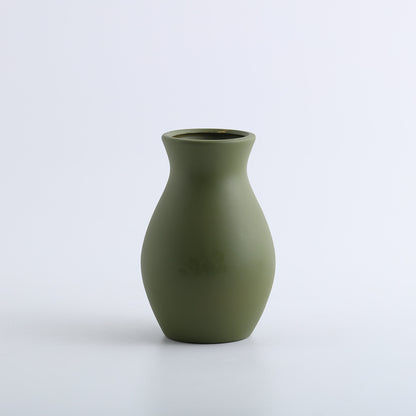 A ceramic vase decorative ornament