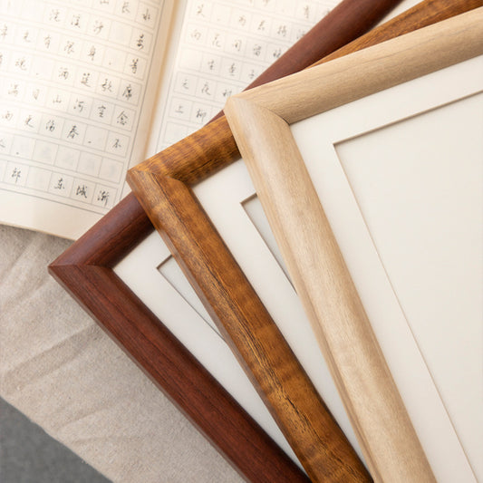 A blank cardboard matching mounted Chinese painting calligraphy photo frame square 3\