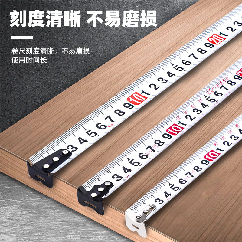 A5m tape measure 5m durable self-locking steel tape measure stainless steel belt box measure wholesale tape measure in large quantities