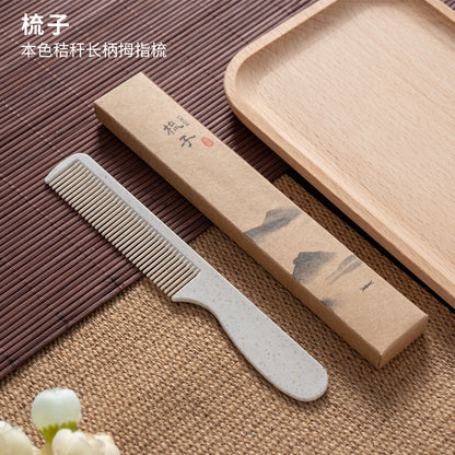 Hotel B & B Disposable Toothbrush Toothpaste Kraft Paper Set Disposable Comb Razor Soap Wash Wholesale
