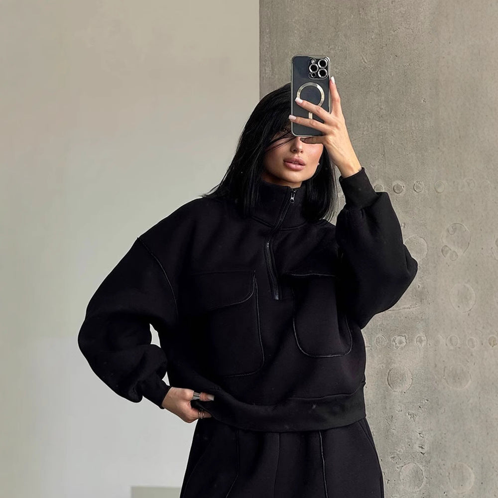 A autumn and winter casual suit