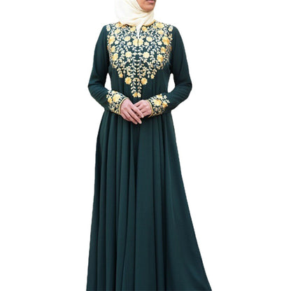 A long dress printed fashion dress
