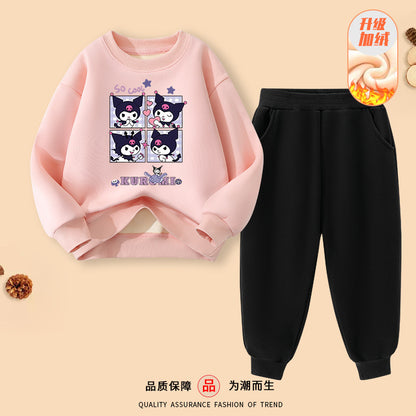 A children's fleece sweater