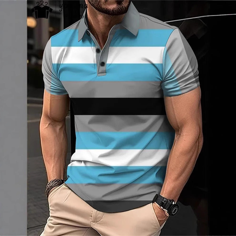 A Men's Short Sleeve Polo Shirt