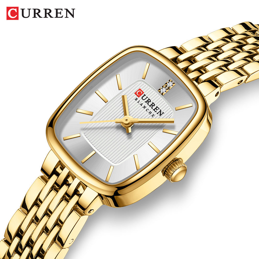 A 9093 Women's Watch, Fashion Women's Watch, Casual Steel Belt Watch