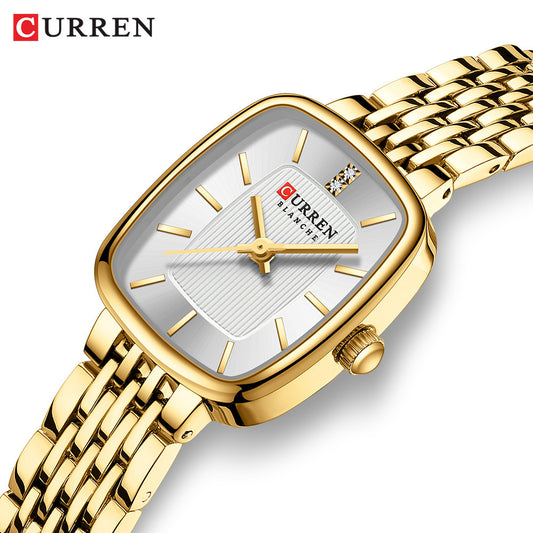 A 9093 Women's Watch, Fashion Women's Watch, Casual Steel Belt Watch
