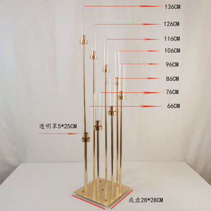 A golden candlestick