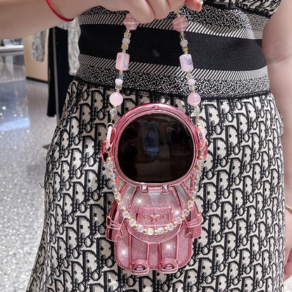 A Crossbody chain phone case