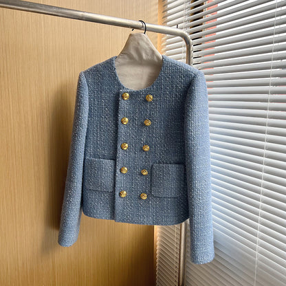 A new autumn and winter slim and thin small fragrant loose jacket blazer women