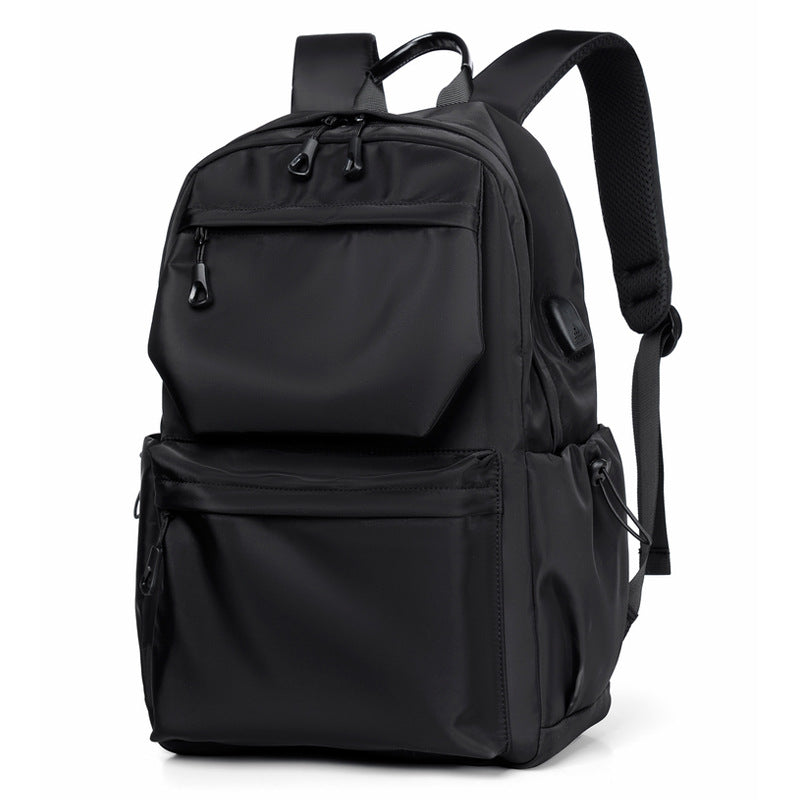 A school student high school student schoolbag large capacity travel bag casual computer backpack male bag
