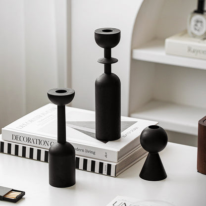 A home decoration candlestick ornament