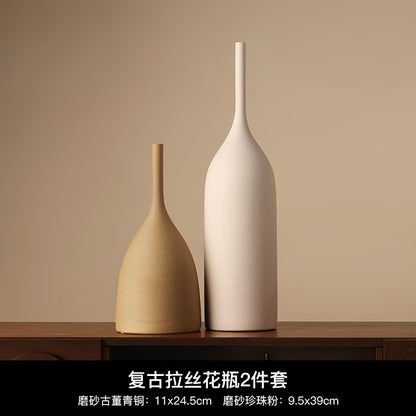 A ceramic vase ornament