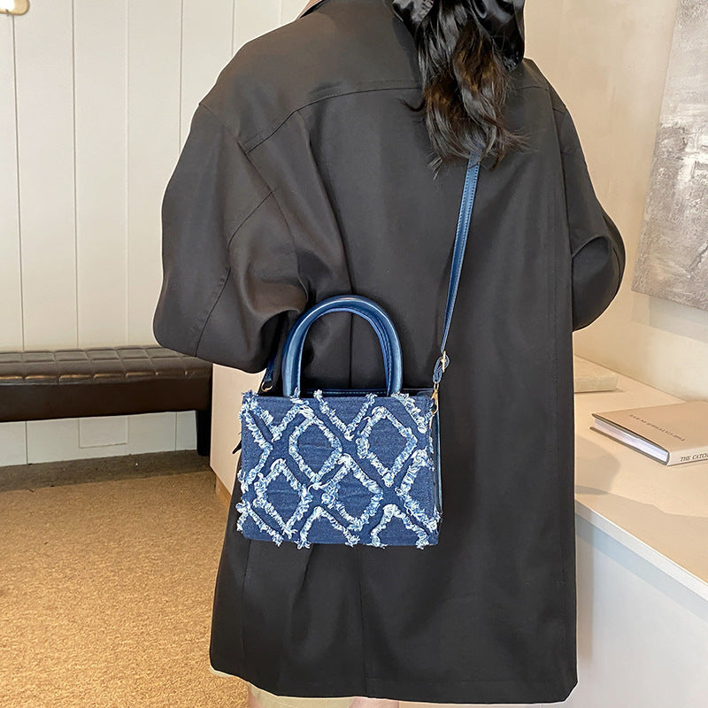 A summer new beautiful casual shoulder bag trendy simple messenger bag - Mixbatch