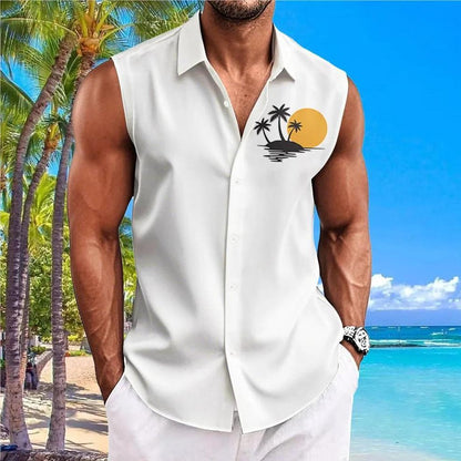 A sleeveless men's shirt
