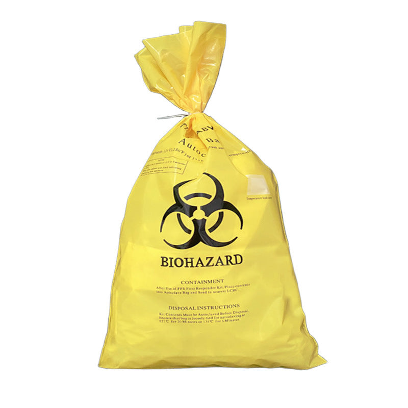 A medical garbage bag sterilization bag