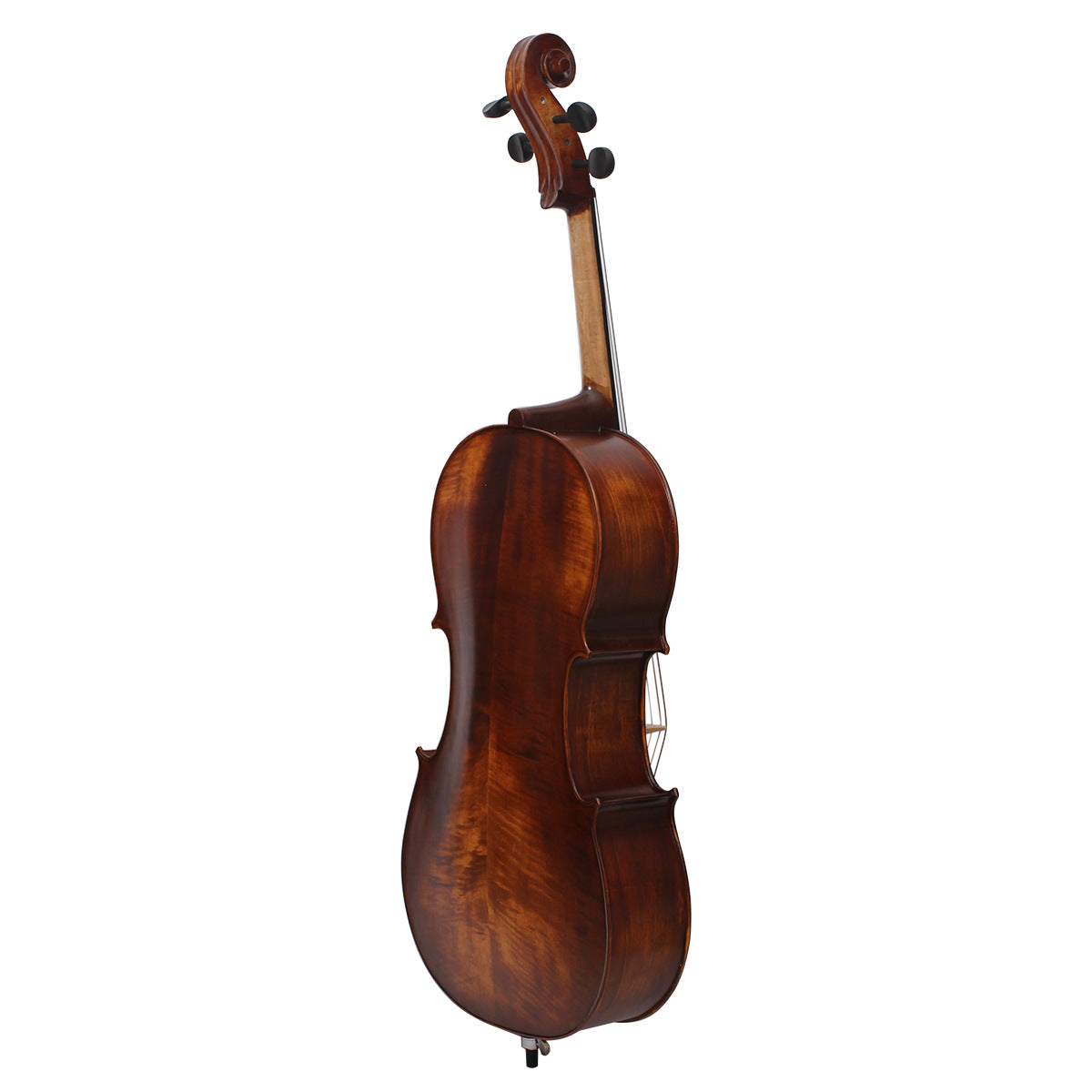 آلة تشيلو VC-30 لامعة غير لامعة، مناسبة للأطفال والبالغين والطلاب والمبتدئين، عزف من المستوى 4/4، مصنوعة يدويًا 