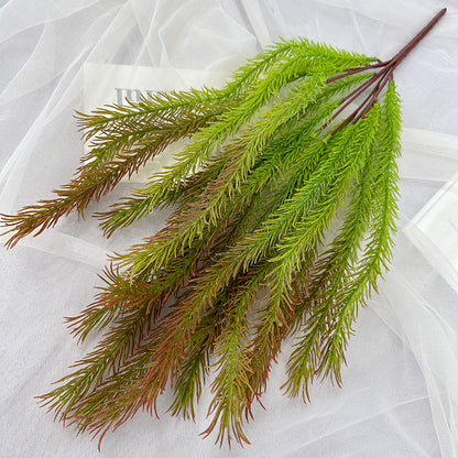 A houndstail hanging large shopping mall event decoration wedding plant wall decoration wall
