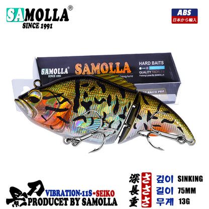 A Two-section Swimbait – Lifelike Fishing Lure for Bass & Predator Fish