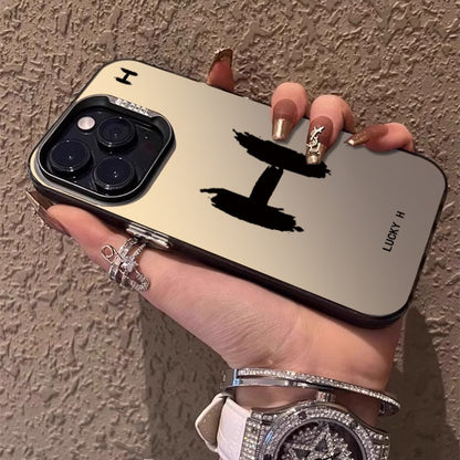 A letter printed mobile phone protective case