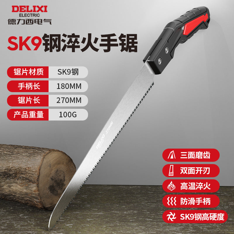 A Electric Hand Saw Woodworking Saw Household Small Handheld Saw Tree Artifact Express Logging Saw Handmade Hacksaw