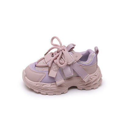 A children's sports shoes