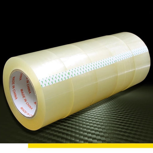 A scotch tape, express packaging, sealing, sealing tape, beige large roll width, packaging, adhesive paper, tape, whole box wholesale - Mixbatch