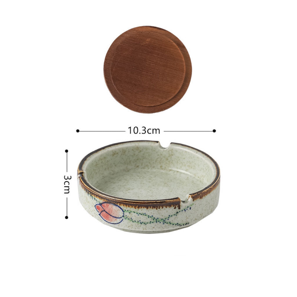 New Chinese ceramic ashtray