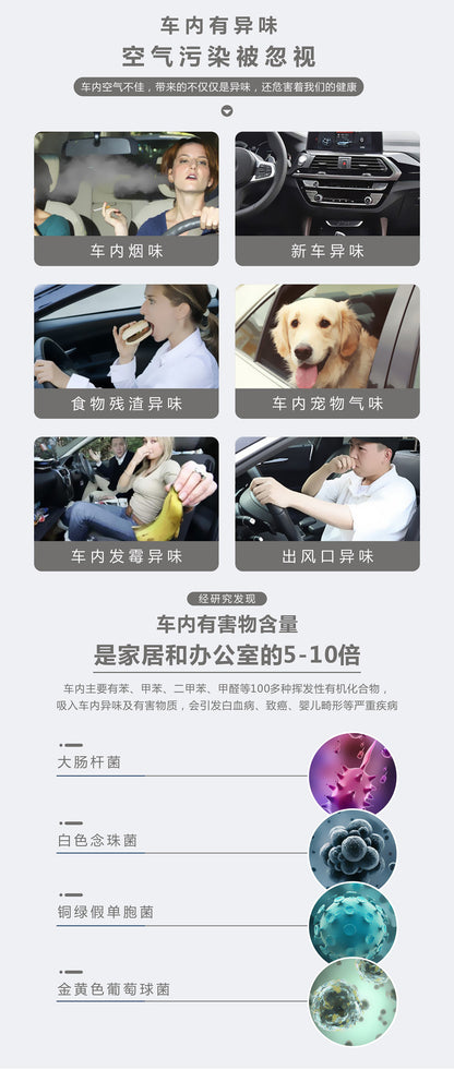 A Car natural sterilization, disinfection and deodorization water homemade generator with hypochlorous acid spray generator